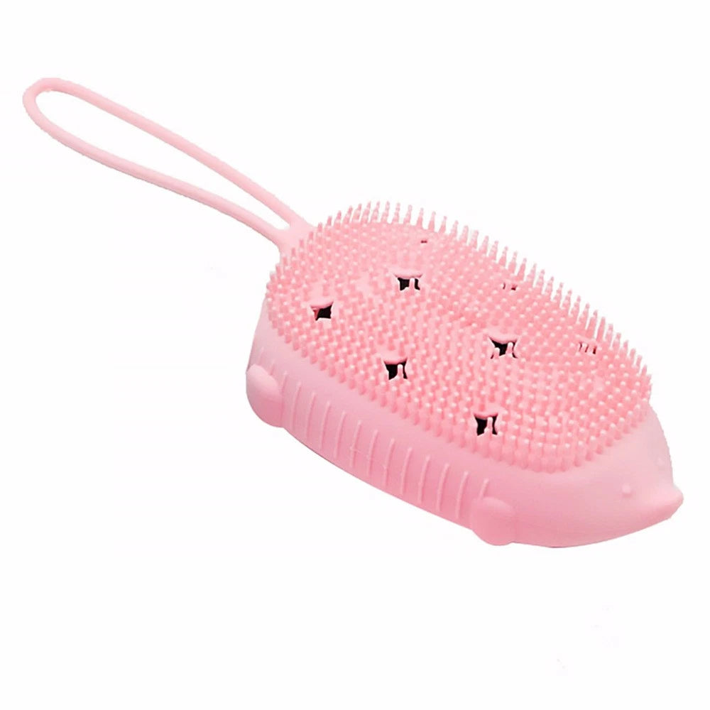 Bath Brush Body Scrubber Baby Child Bathroom for Bathing Portable
