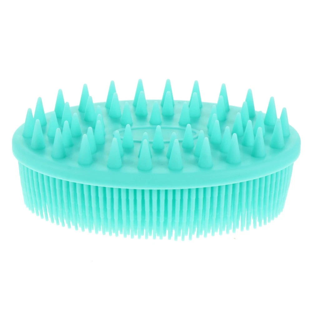 Shampoo Brush Baby Silicone Hair Brush Kids Massage Bath Brush Scrubber