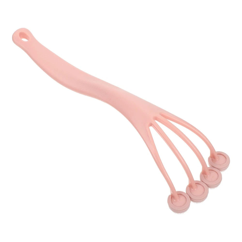 Exfoliating Bath Brush Shower Back Scrubber Tool with Long Handle