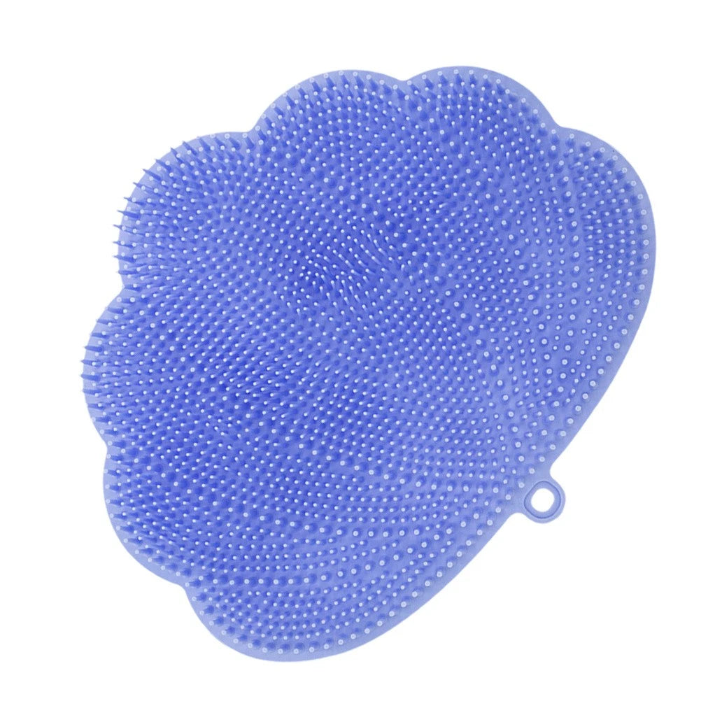 Silicone Bath Towel Man Back Brush Massage Practical Body Bathing Scrubber