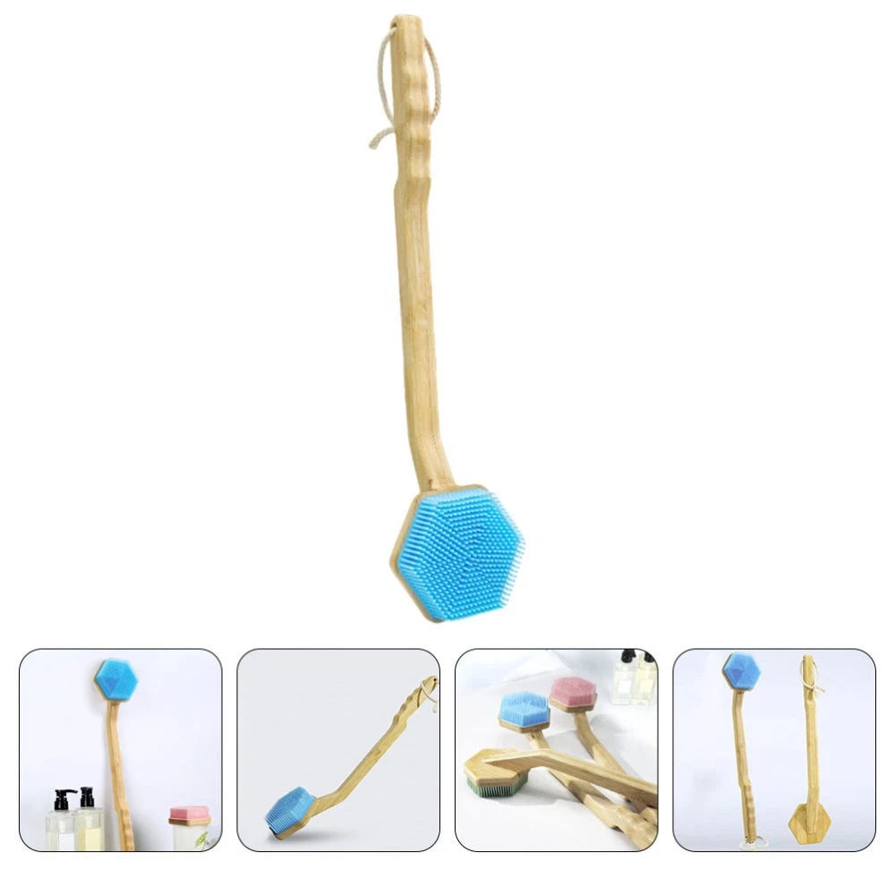 Bath Brush Exfoliating for Body Exfoliator Scrubber Shower Accessories