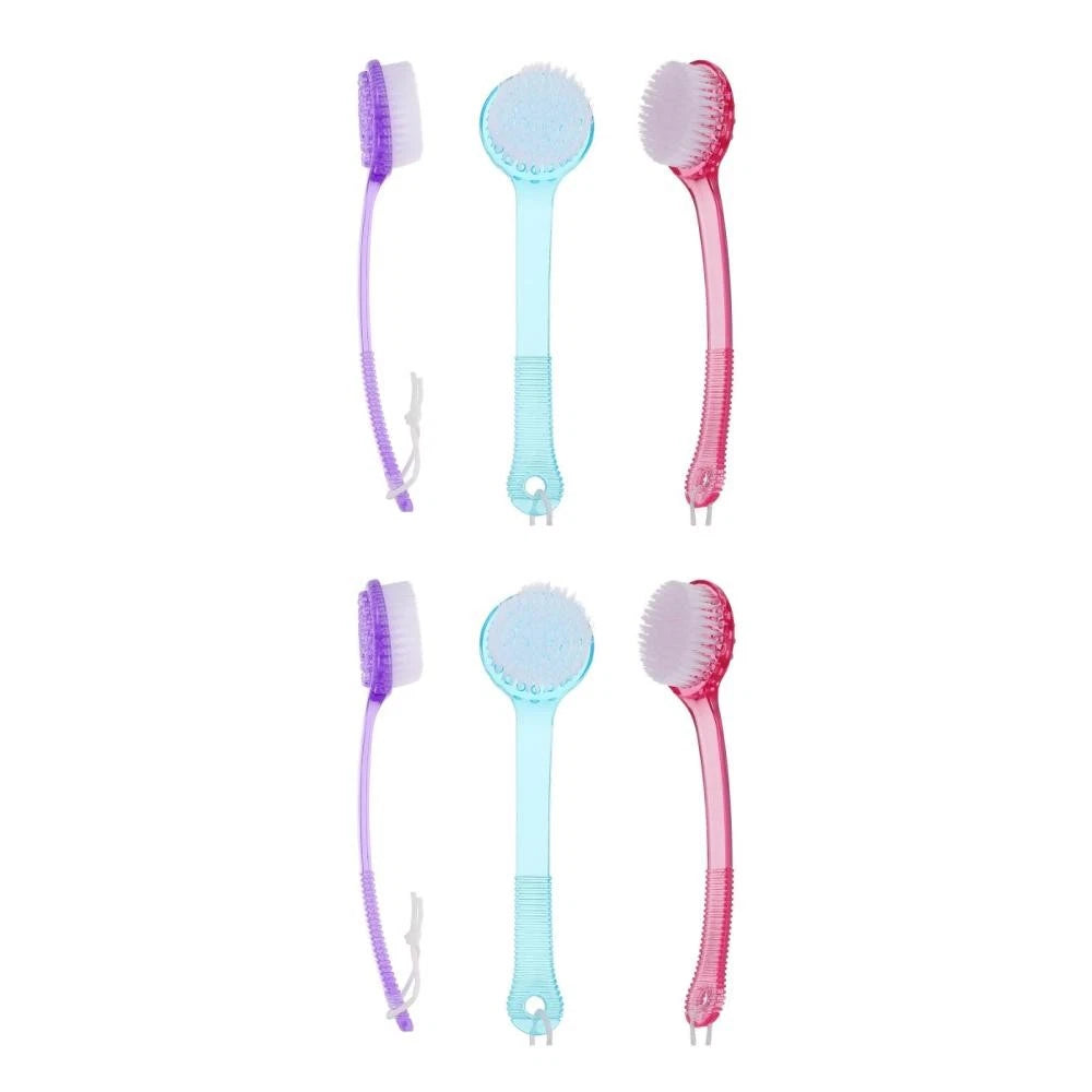3 Pcs Bath Brush Scrubber for Body Multi-functional Exfoliating Washing Back