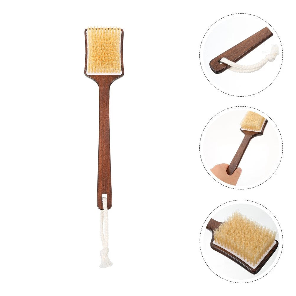 Bath Brush Shower Body Scrubber Exfoliating Back Scrub Brush Shower Brush With
