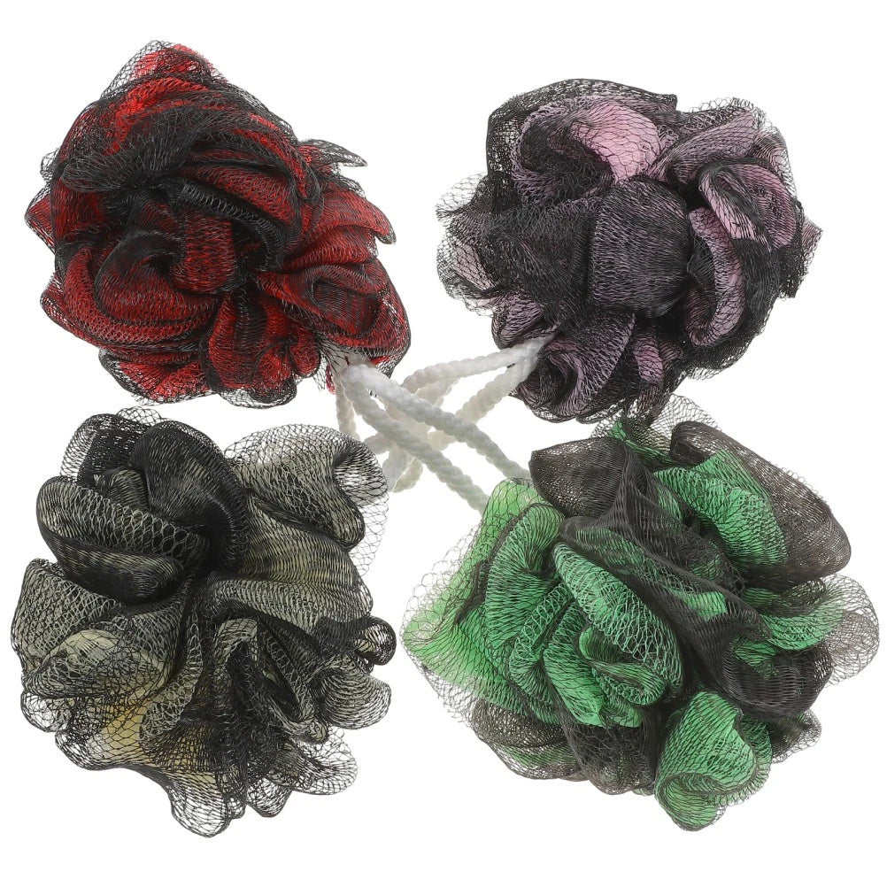 4 Pcs Back Baby Loofah Bath Multi-functional Exfoliating Brush