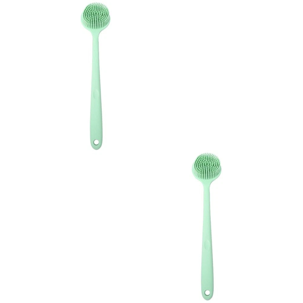 Bath Brush Man Silicone Body Scrubber Exfoliator Back for Shower