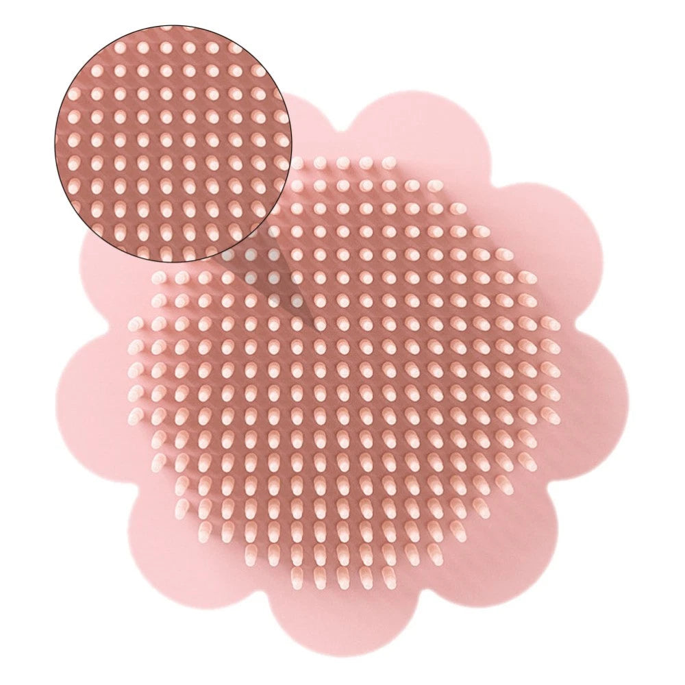 Silicone Baby Bath Brush Washing Brush Portable Bath Supplies for Baby