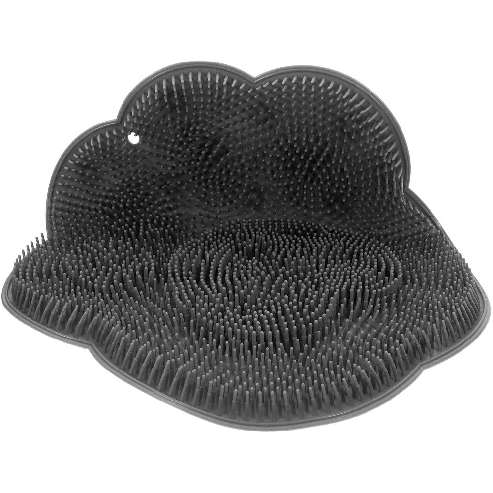 Bath Brush Foot Scrub Mat Back Scrubber Pad Bathroom Massage Cleaner