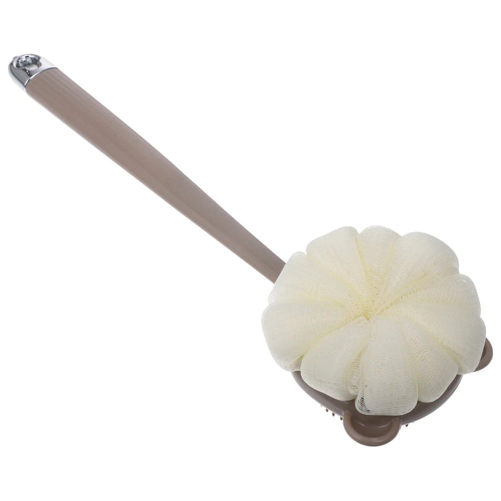 Bath Brush Long Handle Back Scrubber Dual-side Shower Brush Bathing Brush Bath