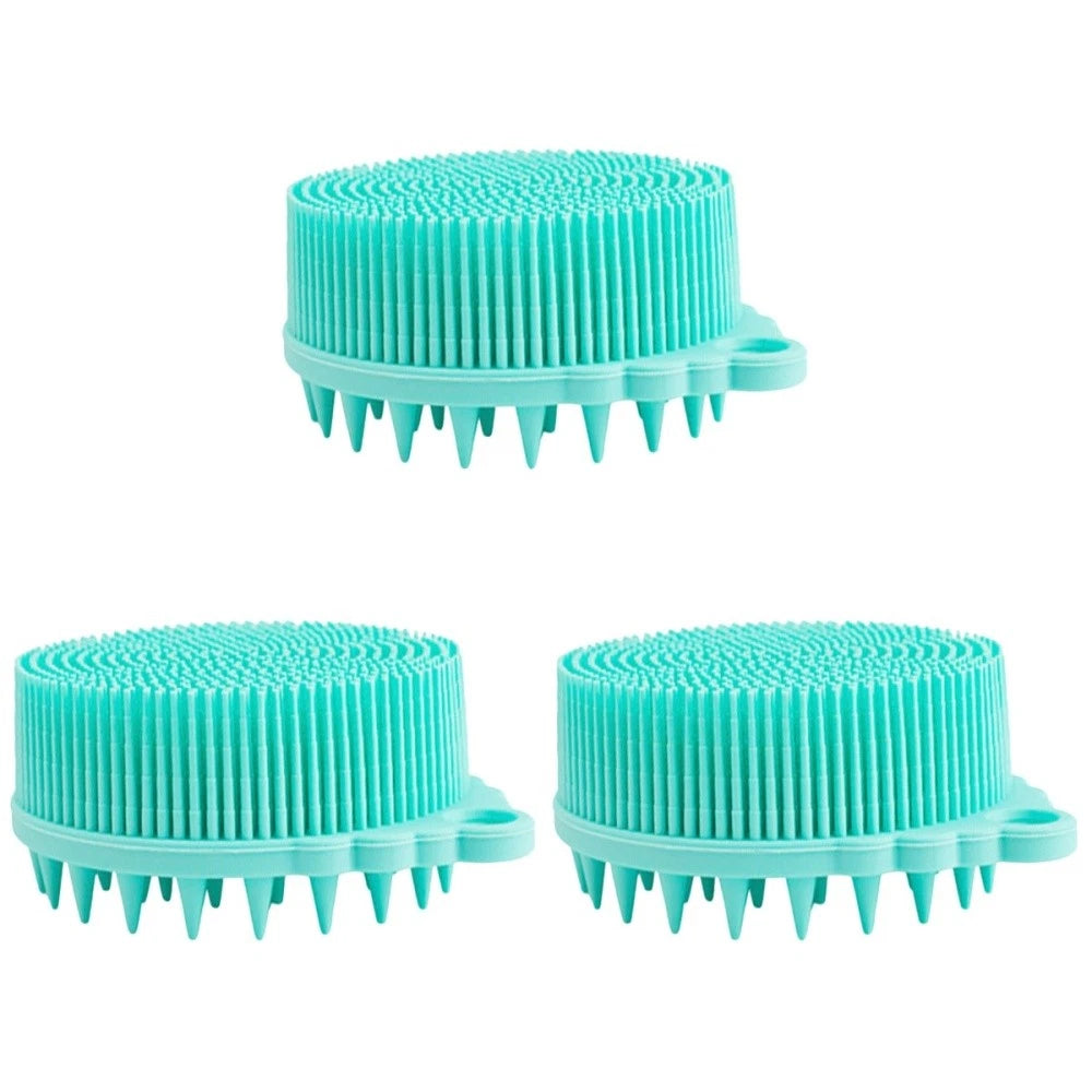 Silicone Bath Brush Toddler Child Sensory Brushes Baby Hair Scrub for Body