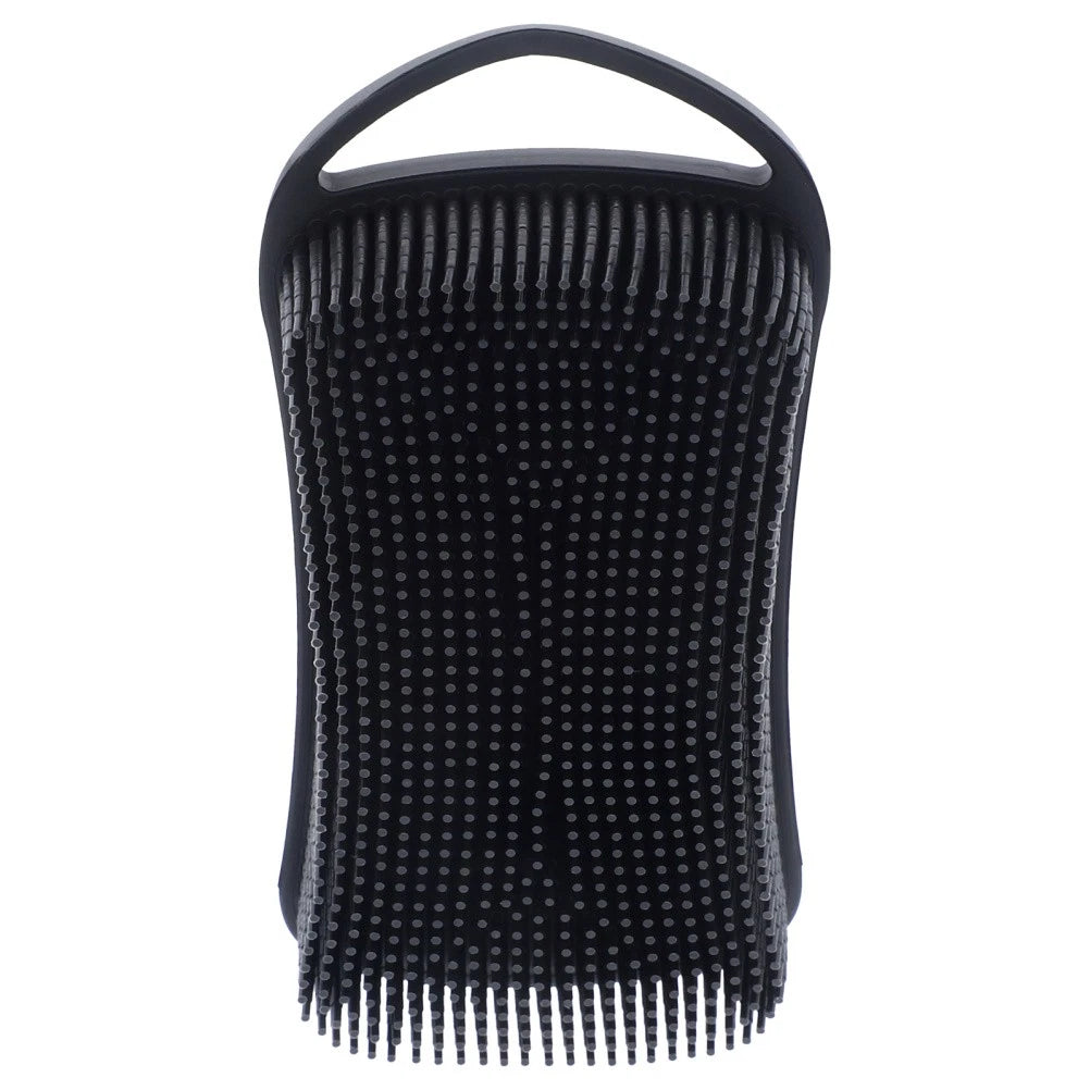 Bath Brush Man Travel Body Scrubber Silicone Shower for Cleaning