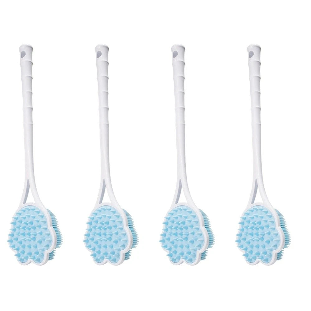 Daily Use Shower Long Handle Body Scrubbers Back Cleaning Bath Accessory