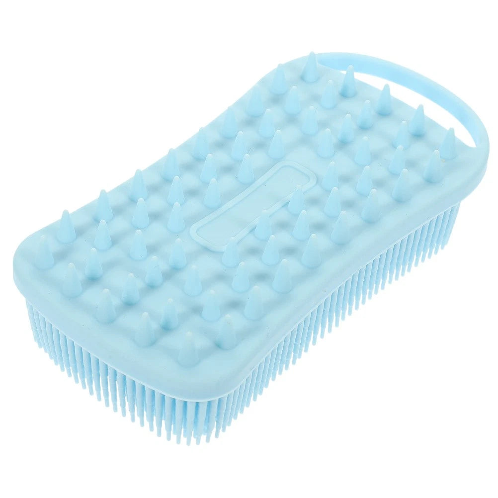 Silicone Bath Brush Shower Exfoliator Exfoliating Body Scrubber
