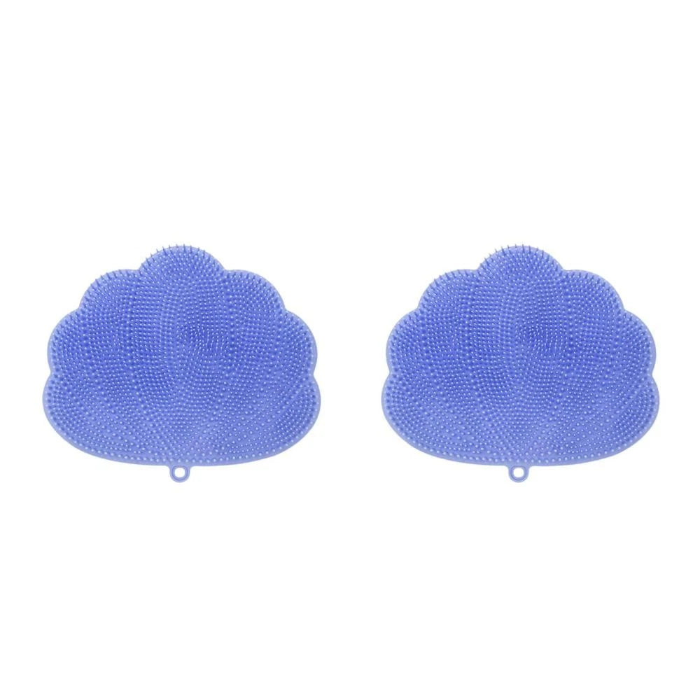 Silicone Bath Towel Man Back Brush Massage Practical Body Bathing Scrubber