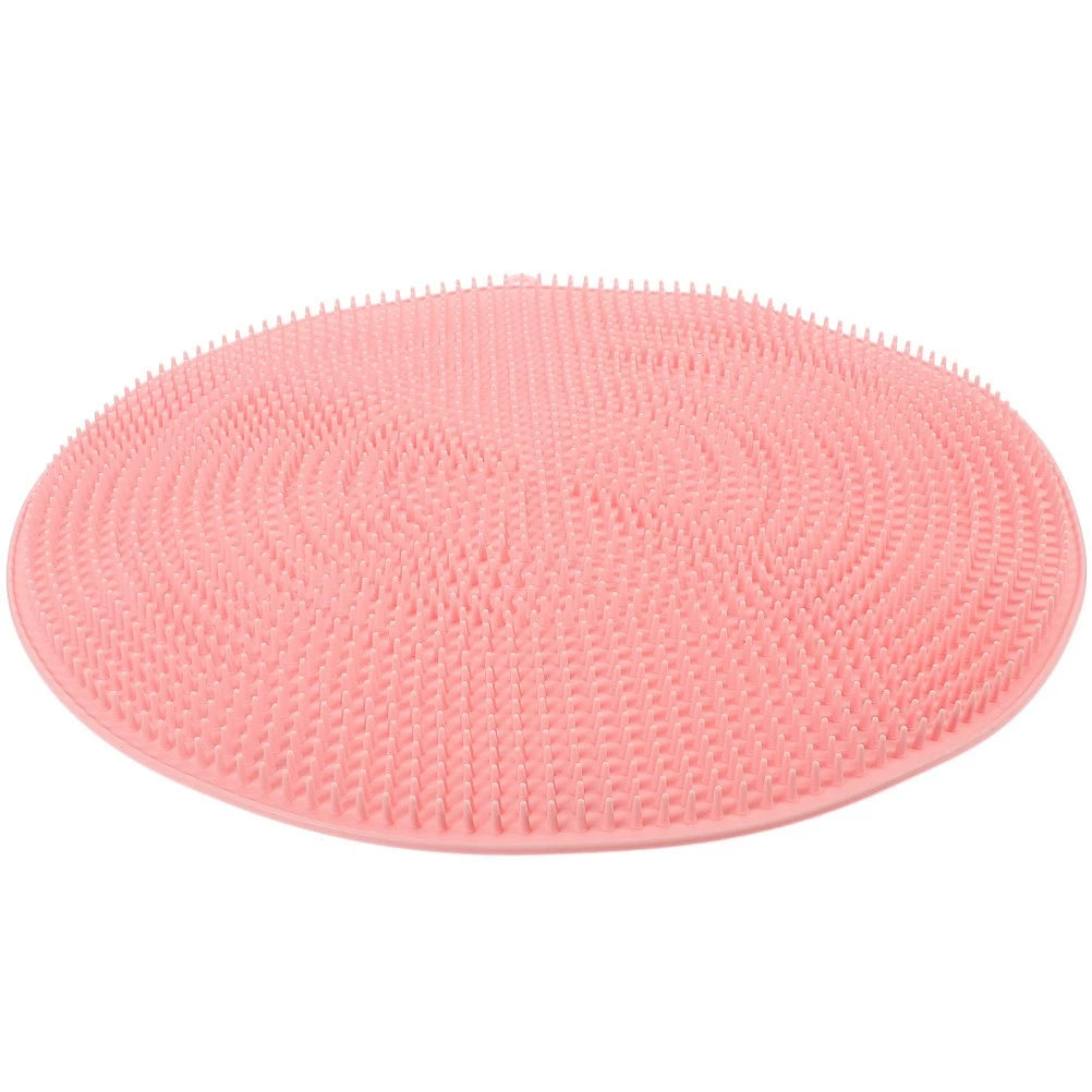 Silicone Foot Brush Bath Scrubber Shower Cleaner Massager Mat Feet