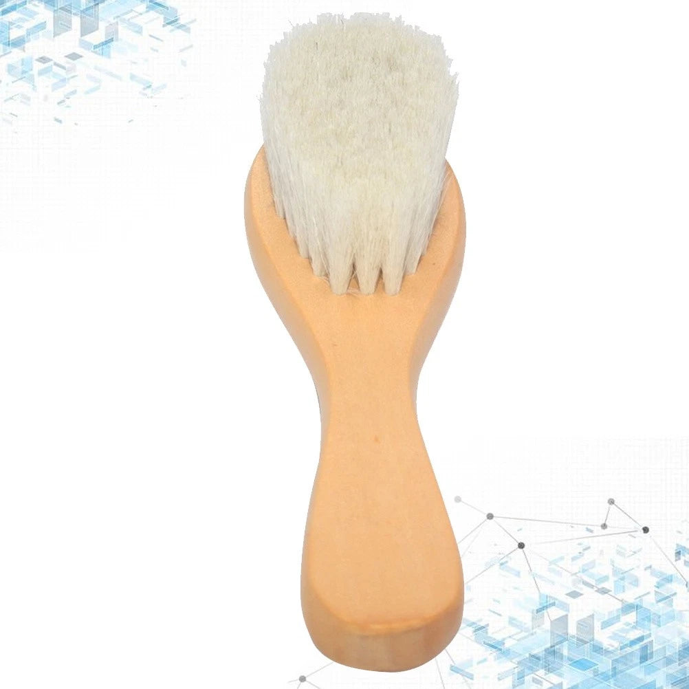 1pc Bath Brush Wooden Handle Bath Scrubber Body Massage Brush Brush for Baby