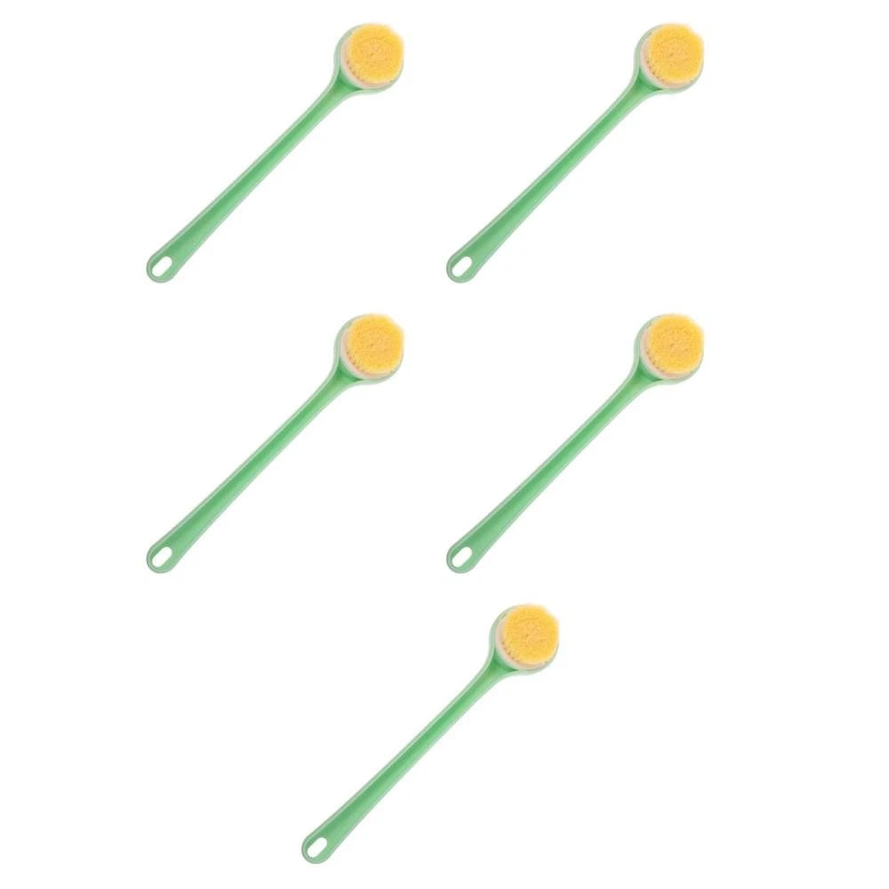 Bath Brush and Towel Girl Sponge with Handle Back for Shower Men