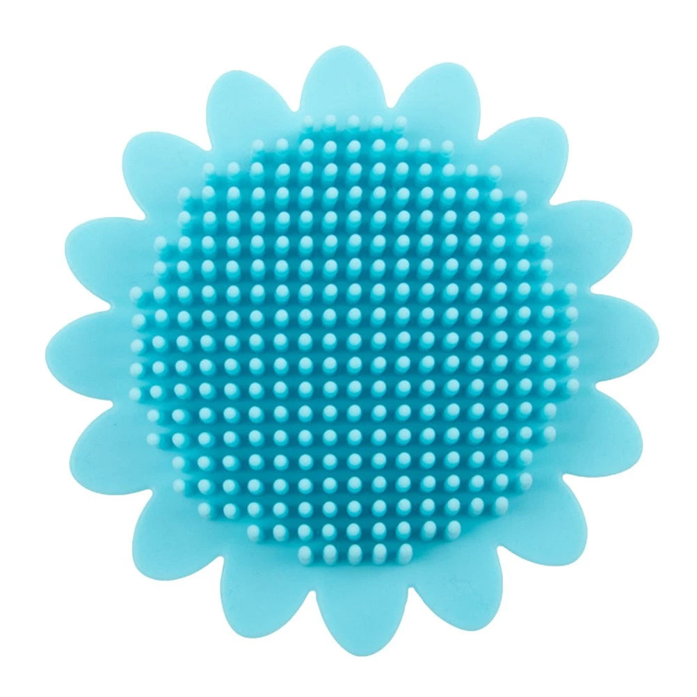 Shampoo Brush Durable Bath Brush for Baby Kids (Blue) hair brush for baby