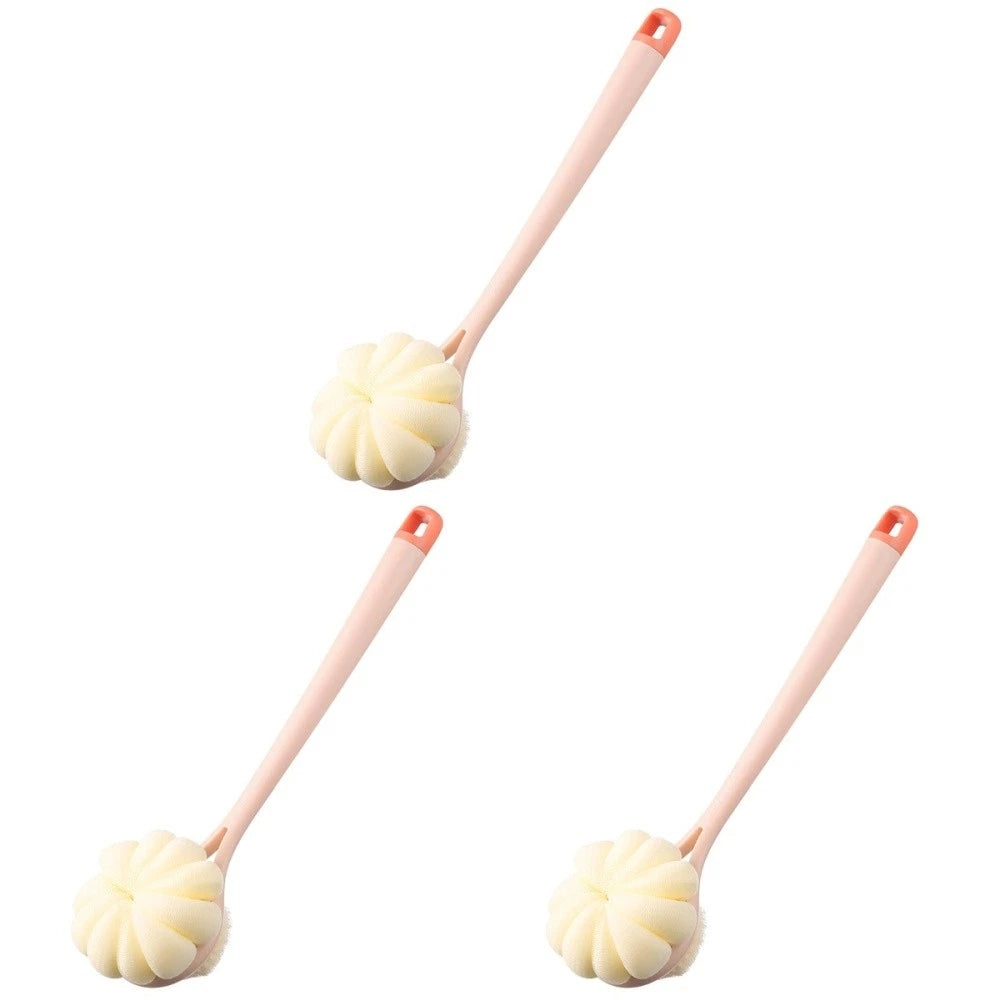 Bath Brush Exfoliating Cleaning Scrubber Dual Handle Shower