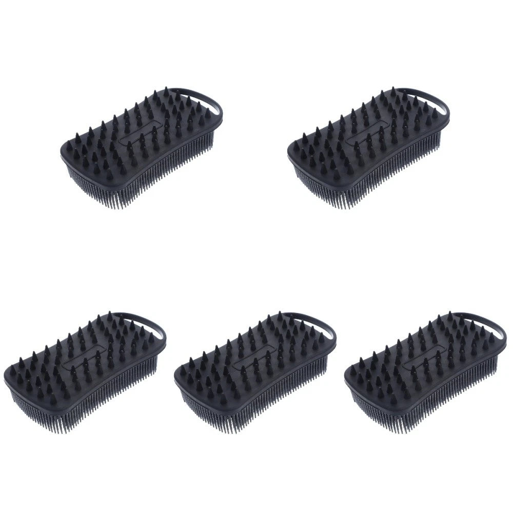 Bath Brush Travel Soft Silicone Body Scrubber Shower for Cleaning