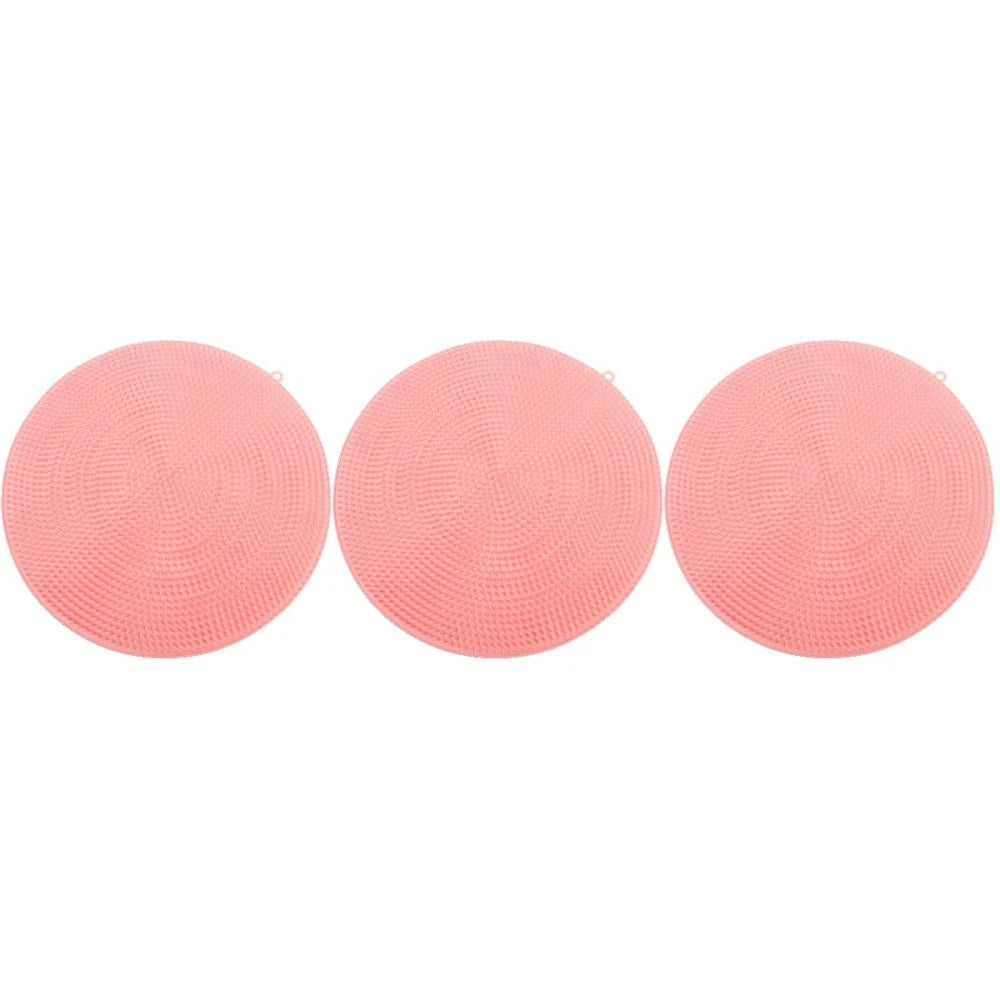 Silicone Foot Brush Bath Scrubber Shower Cleaner Massager Mat Feet