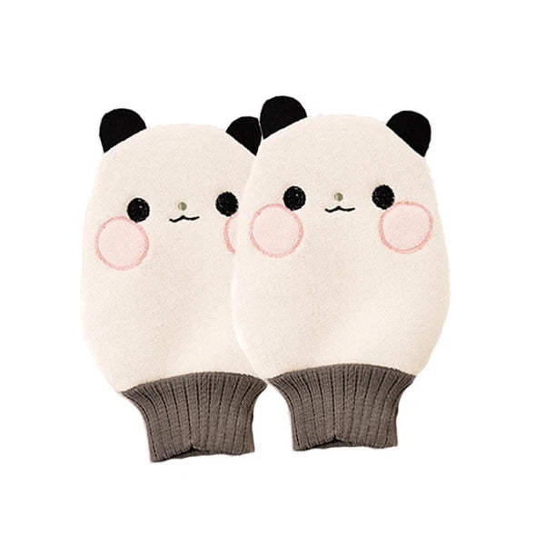 2 Pcs Back Scrub Bath Towel Body Exfoliator Mitt Child Practical Brush