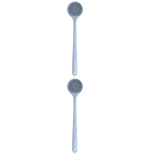 Body Scrubber Exfoliating Brush Bath Silicone Exfoliator Back for Shower