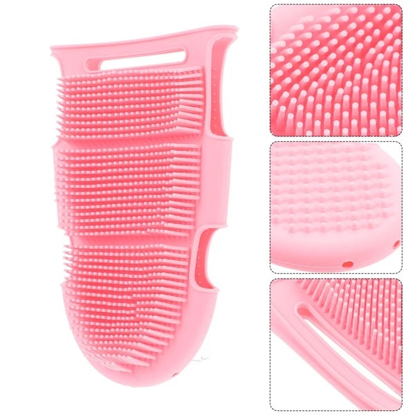 Bath Brush Glove Body Miss Shower Scrubber for Soft Silicone Cleansing