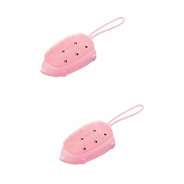 Bath Child Body Scrubber Double Sided Shower Bathroom for Bathing