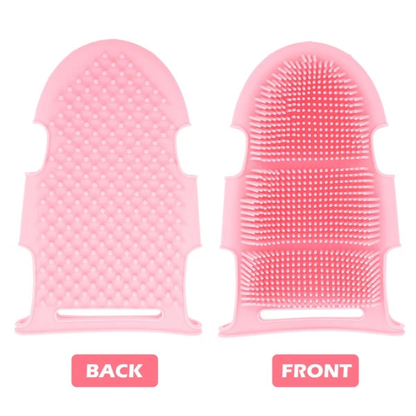 Bath Brush Glove Body Miss Shower Scrubber for Soft Silicone Cleansing
