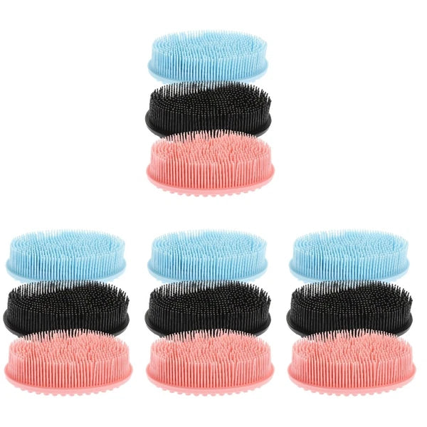 3 Pcs Shampoo Bath Brush Child Body Scrub Shower Scrubber for Men