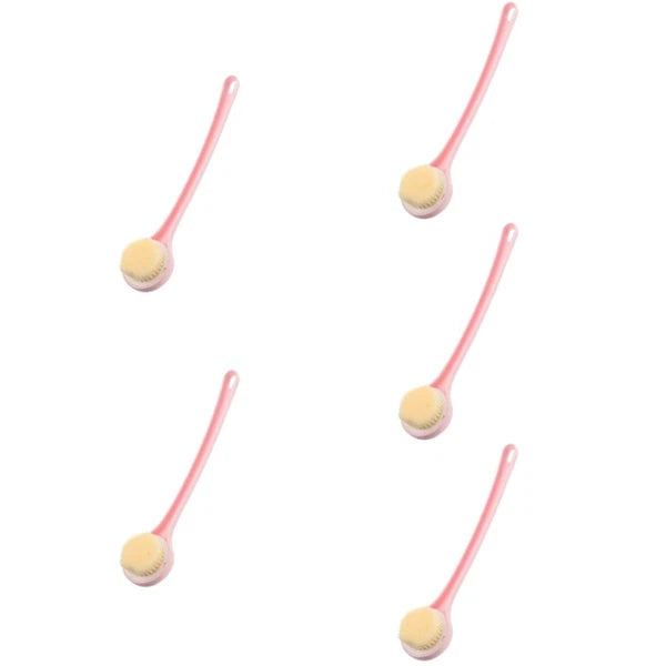 Bath Brush Girl Body Exfoliator Scrubber Lotion Applicator for Back