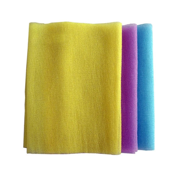 4 Pcs Bath Towel Body Scrub Exfoliating Cloth Brush for Back Scrubber Nylon