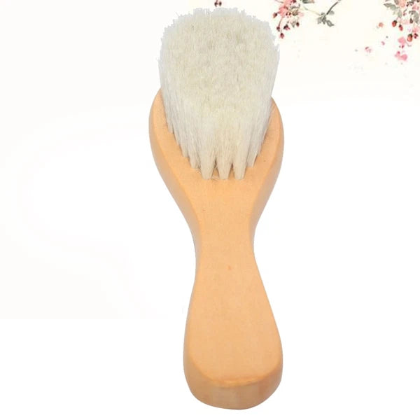 1pc Bath Brush Wooden Handle Bath Scrubber Body Massage Brush Brush for Baby