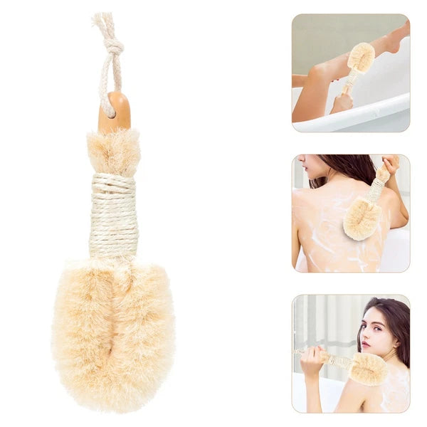 Scrub Brush Man Shower Cleaner Body Scrubber Exfoliator for Cleaning