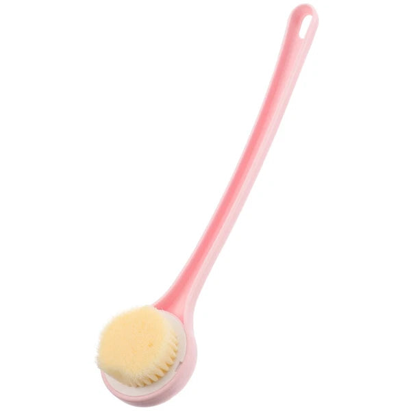 Bath Brush Girl Body Exfoliator Scrubber Lotion Applicator for Back