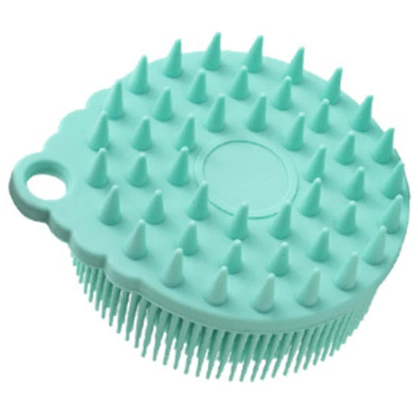 Silicone Bath Brush Toddler Child Sensory Brushes Baby Hair Scrub for Body