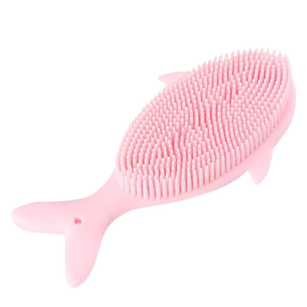 Newborn Toddler Baby Kids Bath Brush Shower Scrubber Exfoliating