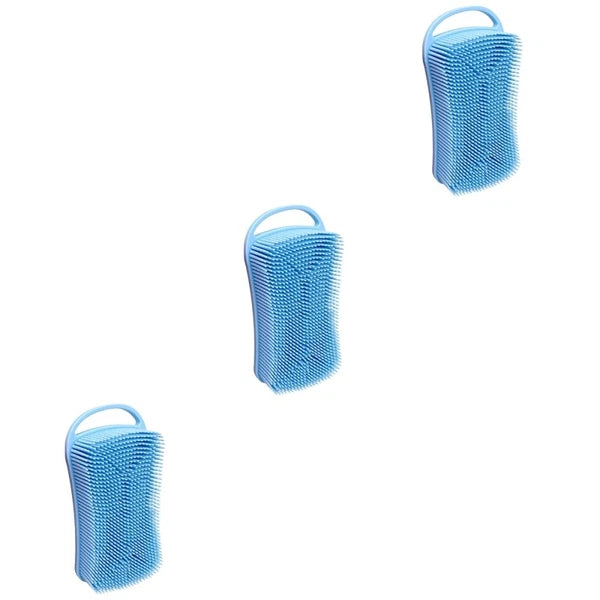 Bathroom Silicone Bath Scrubber Scrubbing Bath Tool Scrub Massage Bath Brush