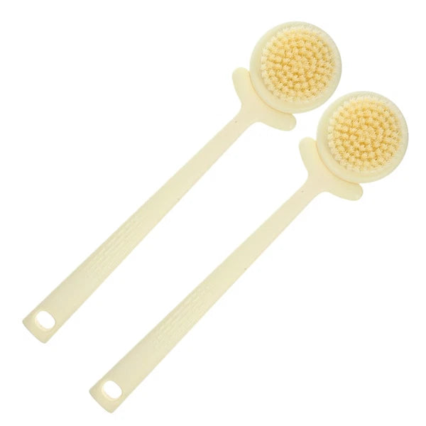2 Pcs Flower Bath Brush Man Back for Shower Women Cream Applicator