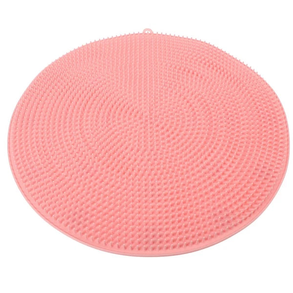Silicone Foot Brush Bath Scrubber Shower Cleaner Massager Mat Feet