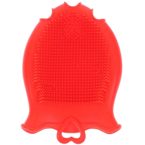 Silicone Shampoo Brush Baby Bath Shower Brushes for Exfoliating Scrubber