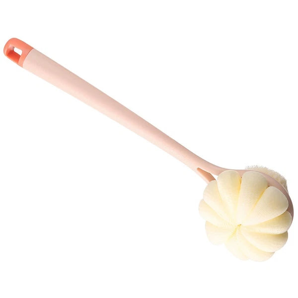 Bath Brush Exfoliating Cleaning Scrubber Dual Handle Shower