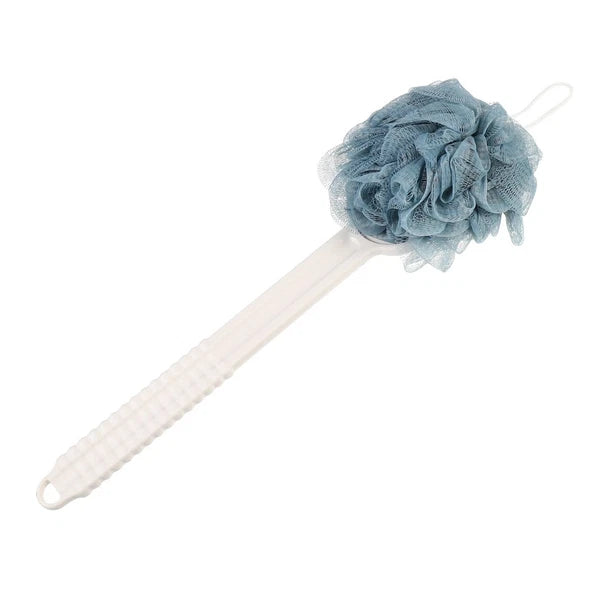 Back Rub Bath Brush Silicone Shower Body Exfoliator Man Long Handle Scrubber
