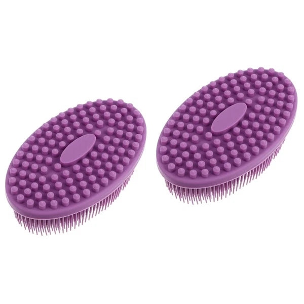 Infant Silicone Bath Massage Brush Rubbing Brush Children Silicone Loofah