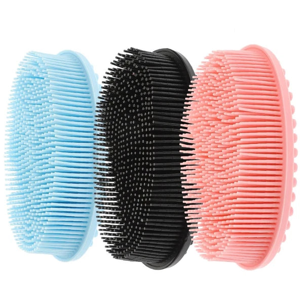 3 Pcs Shampoo Bath Brush Child Body Scrub Shower Scrubber for Men
