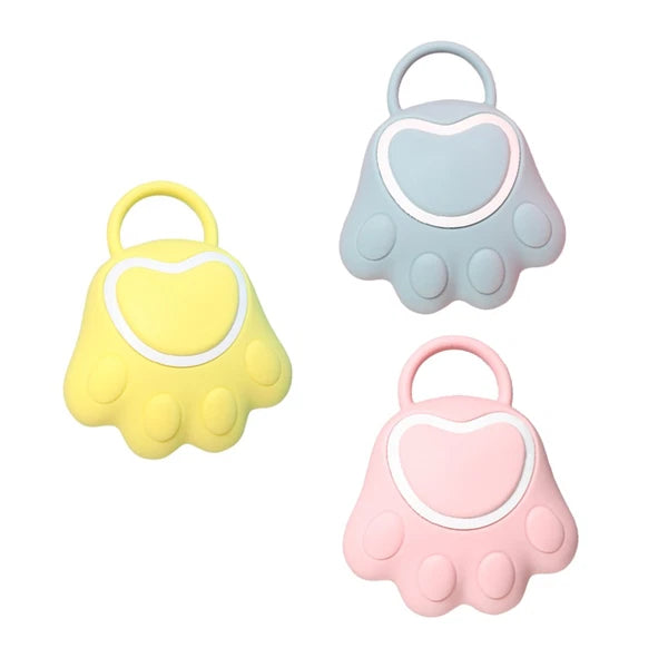 3 Pcs Silicone Bath Brush Toddler Baby Shower Scrubber Exfoliating