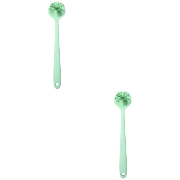 Bath Brush Man Silicone Body Scrubber Exfoliator Back for Shower