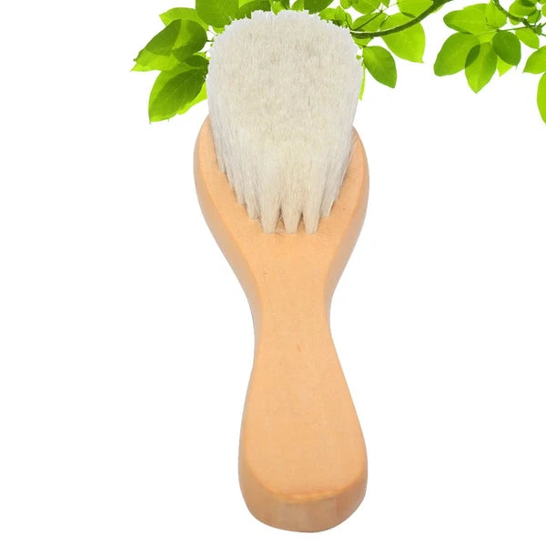 1pc Bath Brush Wooden Handle Bath Scrubber Body Massage Brush Brush for Baby