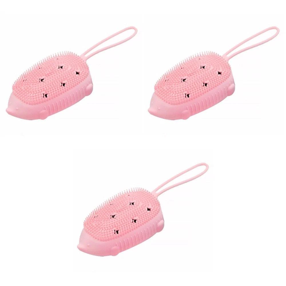 Bath Child Body Scrubber Double Sided Shower Bathroom for Bathing