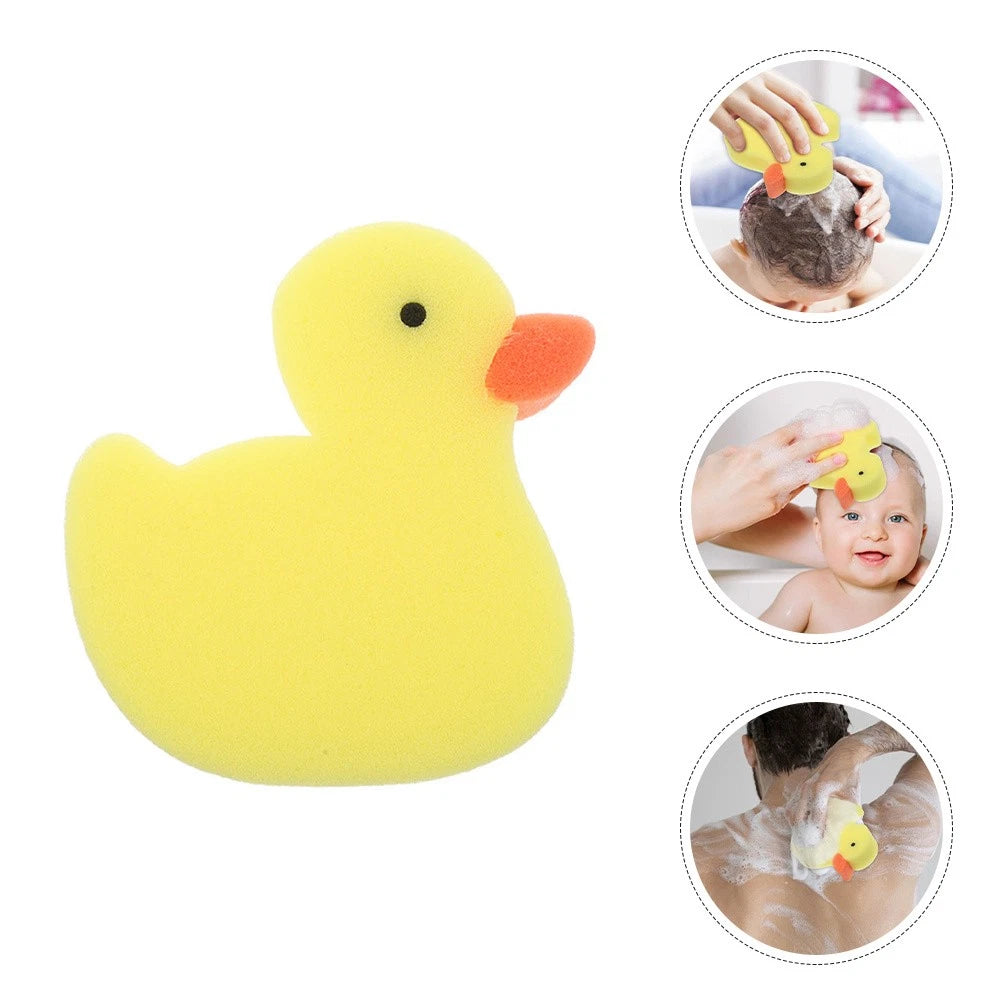 Sponge Bath Brush Child Newborn Cute Shapes Sponges Kids for Body Shower